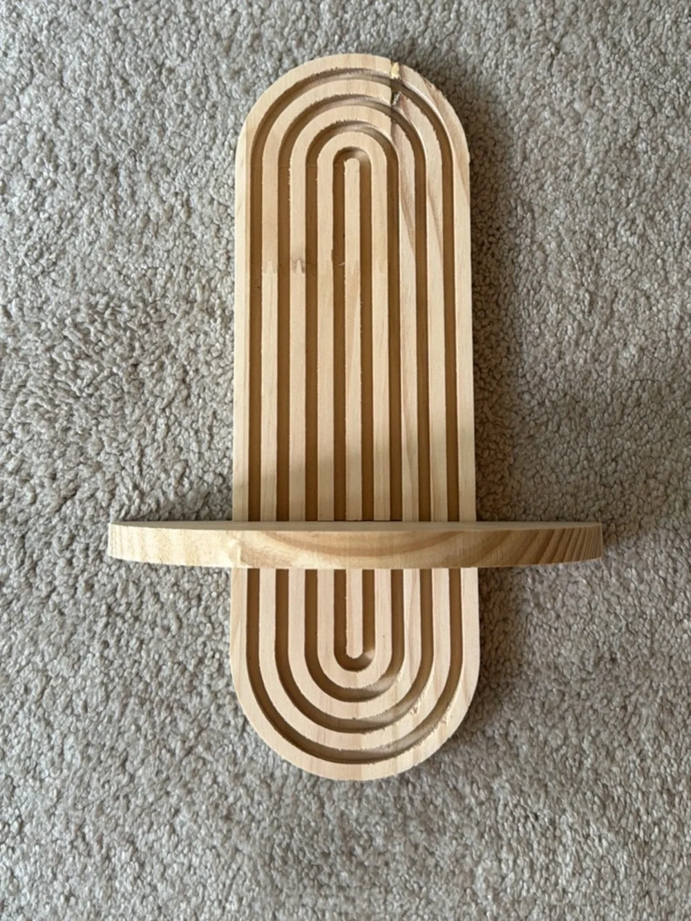 Adorable Brand New Wooden Wall Hanging Shelf #wooden #shelf